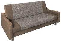 Диван розкладний для вітальні, спальні Бонус МФ Модерн ДСП/дерево/тканина Кул 25/Кул 21 колір коричневий/сірий