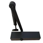 Дверний доводчик DORMA TS83 EN3-6 + BC в комплекті зі складним важелем з фіксаціей коричньовий