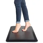 Підлоговий мат (килимок) проти втоми для роботи стоячи YB Mats 100х50х2 см Black