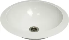 Раковина, умивальник врізний, штучний камінь Adamant MOON Classic White