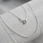 Срібний ланцюжок DIVA якірне плетіння 45 см