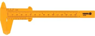 Штангенциркуль пластиковий Vorel 150 мм (15120)