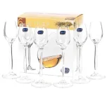 Набір чарок висока ніжка 6 штук Bohemia Cindy 60 мл 40754