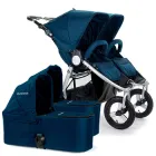 Універсальна коляска для двійні 2 в 1 Bumbleride Indie Twin Maritime Blue