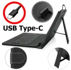 Універсальний чохол з клавіатурою для планшетів із діагоналлю від 10" Black (USB Type-C)