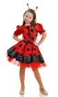 Карнавальний костюм Божої корівки з спідницею-пачкою 122-128