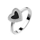 Срібна каблучка родована - КК2ОФ/1032 - 17,5