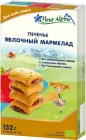Печиво органічне Fleur Alpine Яблучний Мармелад 132 г (5412916941905)