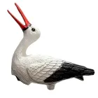 Садова фігура ДомФігурок Лелеченя для гнізда кераміка