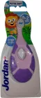 Дитяча зубна щітка Jordan Step1 0-2 роки Бузково-фіолетова (7038513866304_бузково-фіолетова)