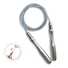 Швидкісна скакалка HeartBeat Silver з системою Self-Locking
