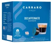 Кава в капсулах Dolce Gusto Carraro Decaffeinato 16 шт Без Кофеїну