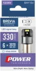 Лампа світлодіодна Brevia Power P21/5W 330Lm 6x3020SMD 12/24V CANbus 2 шт (10103X2)