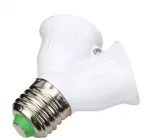 Патрон-перехідник E27 в Е27+Е27 Lemanso LM122