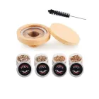 Набір для створення коктейльного диму Cocktail Smoker Kit + 4 види диму Світлий (sv1913l)