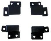 Кріплення для зовнішньої москітної сітки металеві (кутки вони ж кишеньки) колір антрацит