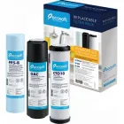 Комплект картриджів Ecosoft CHV3ECO 1-2-3 покращений для фільтрів зворотного осмосу