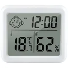 Термогігрометр з рівнями комфорту U&P HCX-0813 White (SWE-HCX0813-WE)