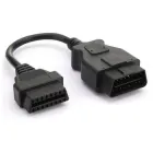 Кабель подовжувач OBD2 16-pin OBD з повною розпиновкою контактів 30см.
