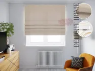 Римська система Light I&H Рогожка Дімаут молочна 90*170 см