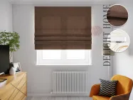 Римська система Light I&H Рогожка Дімаут горіхова 40*170 см
