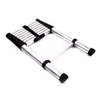 Сходи алюмінієві телескопічні AXXIS 9 ступенів, 2,6 м (Польща)