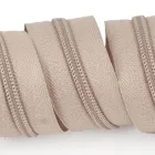 Рулонна блискавка спіральна №5 Бежевий (від 1м) / Блискавка на відріз