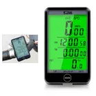 Велокомп'ютер бездротовий, спідометр, одометр, велосипедний комп'ютер SunDing SD-576C