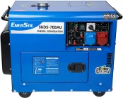 Генератор дизельний EnerSol SKDS-7EBAU 6/6.5 кВт 1 та 3 фази електричний пуск AVR