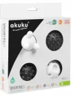 Набір сенсорних кульок Akuku 4 шт Чорно-білий (A0469) (5907644004690)