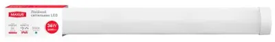 Світлодіодний світильник Maxus Batten Light 36W 5000K IP65 120 см 3600 Lm (1-MBT-3650-PC)