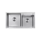 Кухонна мийка Kroner KRP Gebürstet - 7843ZHM (3,0/1,0 мм) CV022805