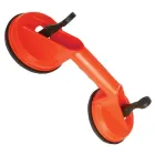 Тримач-присоска для скла підвійна 2*120мм max 80кг INTERTOOL HT-7102