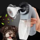 Машинка для вичісування тварин Shed Pal Сіра інструмент для грумінгу собак та котів