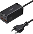 Мережевий зарядний пристрій Baseus GaN3 Pro Desktop Fast Charger 100 Вт 2x USB/2x USB Type C QC 4.0 +PD (CCGP000101)