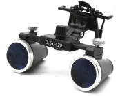 Окуляри BauTech лупа збільшувальні 3.5x 420 мм бінокулярні Чорний (1011-615-00)