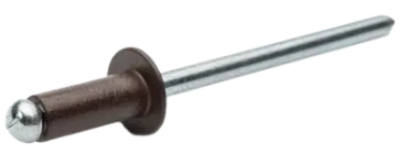 Заклепка з пласкою головкою ISO15977 4х6 Al/St RAL9016 1,5-2,5 Steelfix 50 шт (052305)