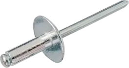Заклепка пласка збільшена ISO15981 4,8х18 D16 Al/St 12-14 Steelfix 25 шт (052640)