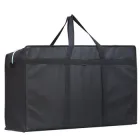 Сумка велика баул міцна дорожня для перевезення та зберігання 100 літрів 80х26х46 см чорна (C4628-100)