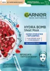 Тканинна маска для обличчя Garnier Skin Naturals Зволоження + Аква бомба 32 г (3600542385312)