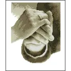 Набір для вишивання хрестом лічильний хрест 19*22 см Рука в руці