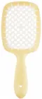 Гребінець Janeke Superbrush Пастельний жовтий з білим (8006060607601)