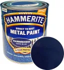 Фарба Hammerite Metal Paint Hammered молоткова темно-синя алкідна фарба для металу 0.75 л (5114906)