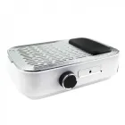 Витяжка для манікюру BQ858-3 з НЕРА-фільтром на акумуляторі 80 Вт 26.5х17.5х7.8 см колір білий