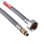 Шланг для змішувача TUCAI М8х1/2″ короткий штуцер 0,6 м антикорозія TAQ MINI AСB 206428 (000015703)