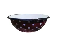 Миска Idilia 1,5л Бордо полька (I0308)