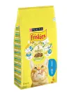Сухий корм Purina Friskies для котів з лососем та овочами 10 кг