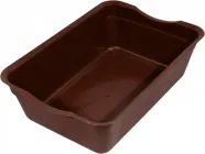 Туалет Тигрис глибокий без сітки коричневий 40 x 27 x 12 см (4820276197091)