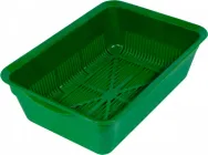 Туалет Тигрис глибокий із сіткою зелений 40 x 27 x 13 см (4820276197121)