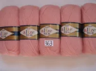 Пряжа для ручного в'язання Alize ANGORA REAL 40 (Alize ангора реал 40) 363